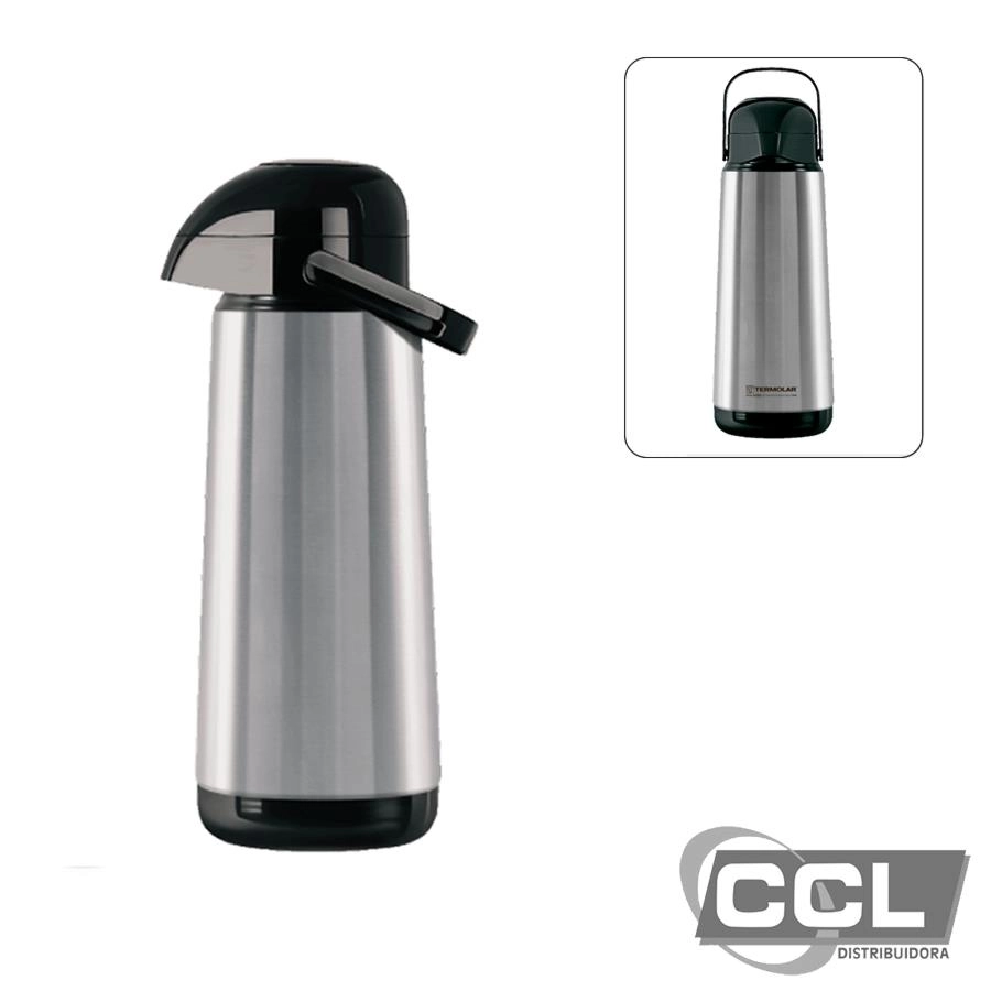 Garrafa térmica inox 1L Lumina Termolar - CCL Distribuidora