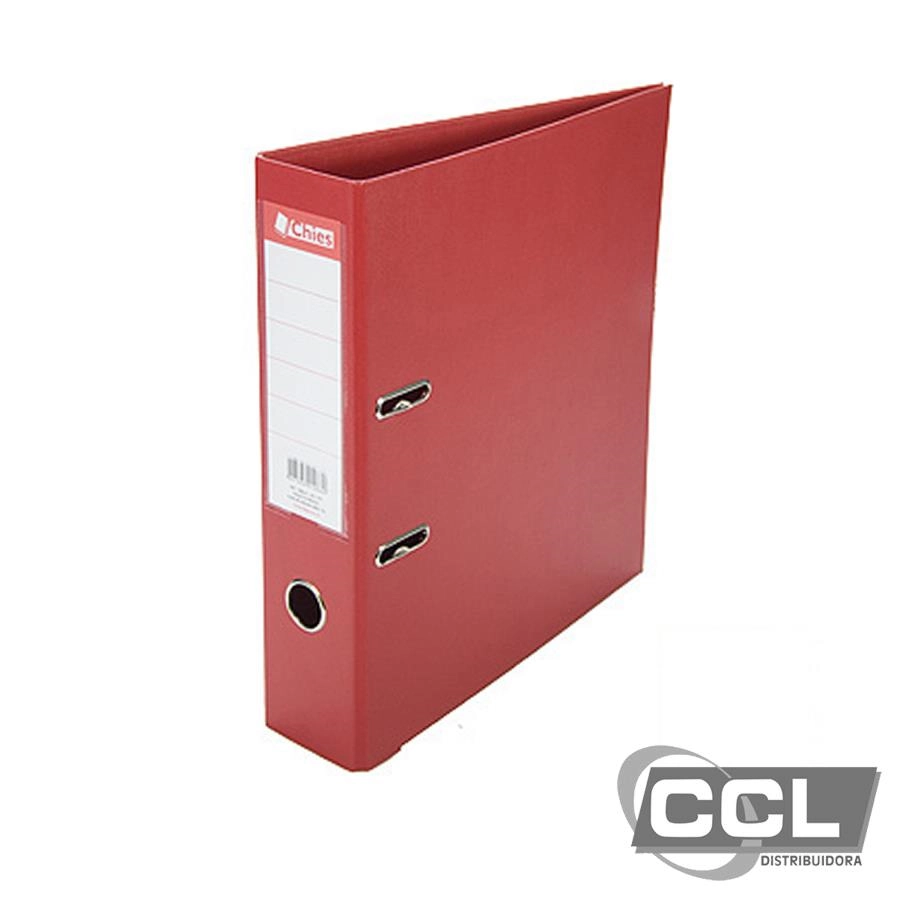 Pasta AZ A4 lombo largo vermelho Chies classic 1086 - CCL