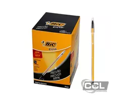 Caneta esferogrfica Bic fina 0,8 preta