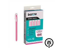 Caneta marca texto rosa Bazze - unidade