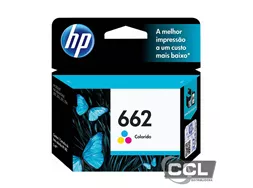 Cartucho HP 662 CZ104AB colorido original