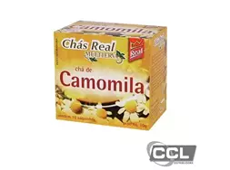 Chá de Camomila sachê Real com 10 unidades de 10gr