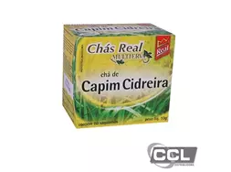 Ch de Capim Cidreira sach Real com 10 unidades de 10gr