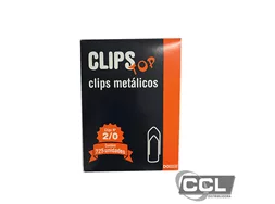 Clipe n 2/0(00) galvanizado com 725 unidades Clipstop