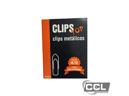 Clipe n 4/0 galvanizado com 400 unidades Clipstop