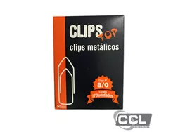 Clipe n 8/0 galvanizado com 170 unidades Clipstop