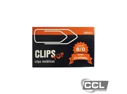 Clipe n 8/0 galvanizado com 25 unidades Clipstop