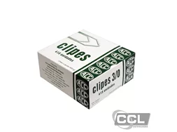 Clipes n 3/0 galvanizado 500gr com 415 unidades ACC