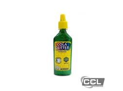 Cola com glitter 35gr Acrilex verde 206