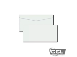 Envelope branco 114mmx229mm 75gr sem cep com 100 unidades Celucat