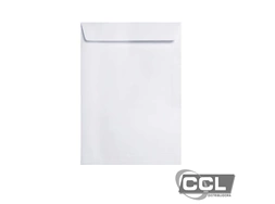 Envelope branco 229mmX324mm 90g com 100 unidades Celucat