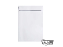 Envelope branco 250mm x 353mm 90gr com 250 unidades Scrity