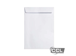 Envelope branco 260mmx360mm 90gr com 250 unidades Celucat