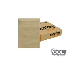 Envelope kraft 162mmx229mm 80gr com 100 unidades Scrity