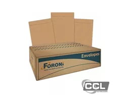 Envelope Kraft 185mmX248mm 80gr com 250 unidades Foroni