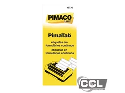 Etiqueta 10736-1C matricial 106,68mm x 36,5mm com 4000 unidades Pimaco