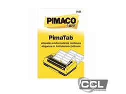 Etiqueta 7023-2C matricial 70,0mm x 23,8mm com 12000 unidades Pimaco