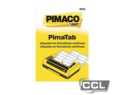 Etiqueta 8936-2C matricial 88,9mm x 36,5mm com 8000 unidades Pimaco