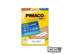 Etiqueta A5Q-35105 12 folhas com 60 unidades Pimaco