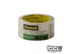 Fita para empacotamento olipropileno 45mm x 45m transparente Scotch 3M 5802