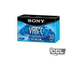 Fita vdeo VHS-C premium 30 min Sony