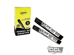 Grafite 0,5mm 12 minas 2B Adeck