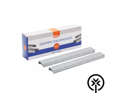 Grampo 26/6 galvanizado com 5000 BRW