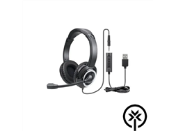 Headphone com microfone USB preto PH427 Multilaser
