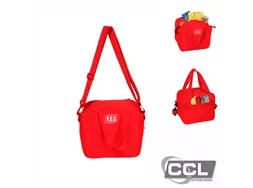 Lancheira Casual com bolso vermelha Yes - LC1801