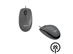 Mouse ptico UBS preto Logitech M90