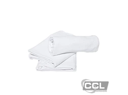 Pano de ch�o alvejado 18 batidas 40cm x 60cm