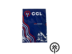 Papel A3 75gr branco CCL laser pacote com 500 folhas
