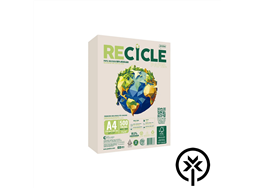 Papel A4 reciclato Recicle pacote com 500 folhas