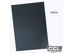 Papel Colorset 47mm X 66mm 120g preto com 20 folhas