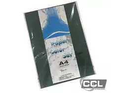 Papel Colorset A4 115g verde escuro 50 folha