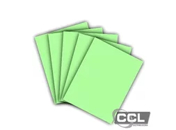 Pasta cartolina simples verde claro Grafimar