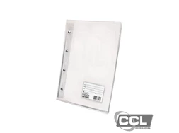 Pasta catlogo diamante transparente com 10 unidades DAC