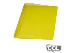 Pasta com grampo ofcio polipropileno amarelo Delloplast 0291A