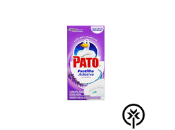 Pastilha adesiva pato purific lavanda com 3 unidades