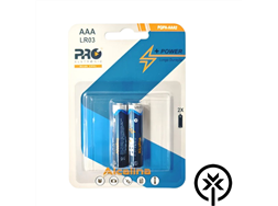 Pilha palito AAA alcalina pro bls c/2