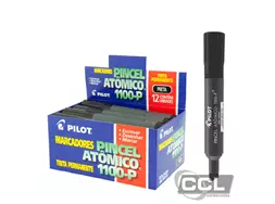 Pincel atmico 1100p preto Pilot caixa com 12 unidades