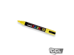 Pincel posca amarelo PC-5M Mitsubishi