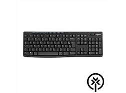 Teclado sem fio preto K270 Logitech
