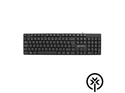 Teclado USB preto KB-M10BK C3TECH
