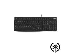 Teclado USB preto Logitech K 120