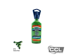 Tinta dimensional 3D verde kiwi Acrilex