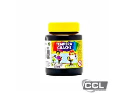 Tinta guache 250ml Acrilex preto 520