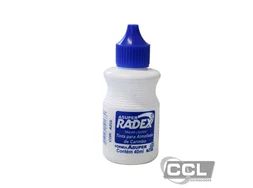 Tinta para carimbo 40ml azul Radex