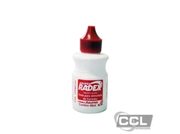 Tinta para carimbo 40ml vermelha Radex